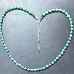 Elegant Green Beaded Necklace